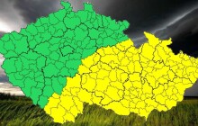 Blíží se bouřky. Výstraha meteorologů platí pro celý kraj