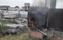 Hasili trafostanici. U požáru na Přerovsku použili i sněhurku