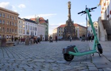 Sdílená kola a e-koloběžky mají loni v Olomouci na kontě půl milionu jízd