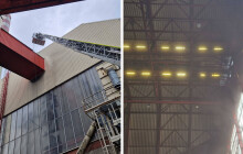 Hořelo v teplárně. Na místě jsou čtyři jednotky hasičů