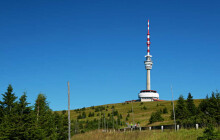Nátěr vysílače na Pradědu se opravuje. Na vyhlídku se ale dostanete