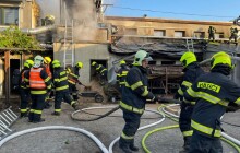 Hořelo v Hlušovicích. Na místě bylo osm jednotek