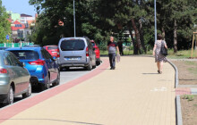 Stezka pro cyklisty i pěší je hotová. Město ji dokončilo po čtyřech měsících
