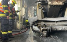 Hasiči zasahovali ve slévárně v Řepčíně. Evakuovali 70 lidí