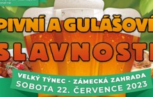 SOUTĚŽ: Pivní a gulášové slavnosti ve Velkém Týnci. Vyhrajte vstupenky
