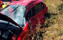 Na Olomoucku zemřel po střetu s nákladním autem řidič osobního auta