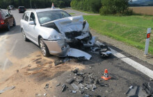 Únava a čelní náraz. Zranění skončili v nemocnici