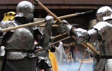 SOUTĚŽ: Souboje na meče i sekery. Vyhrajte vstupenky na hrad Sovinec