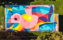 Spotřebovalo se 1200 kilo barvy a 716 sprejů. Olomoucký Street Art Festival končí