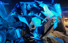 Nehoda kamionů na D1. Řidiči projeli jen levým pruhem