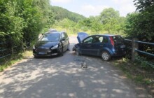 Nehoda na Přerovsku. Žena se střetla s protijedoucím vozidlem