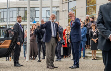 Pavel mluvil s dětmi i aktivními občany. V kraji strávil prezident dva dny