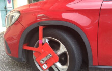 Ani botička nezabránila řidičce v jízdě 