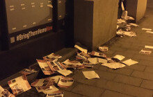 Místo tváří unesených vylepí fotografie vandalů. MUO řeší strhané plakáty