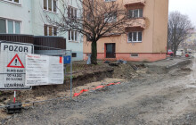 Ani tady nezaparkují. Vnitroblok zůstane uzavřený i přes zimu