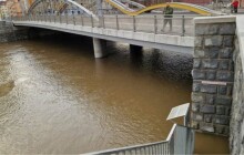 Na Moravě v Olomouci byl odvolán druhý povodňový stupeň, voda dál klesá