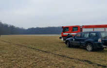 Prozradila jej olejová stopa. Chtěl si nakrást dřevo z Pomoraví