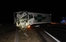 Dálnici D35 je po nehodě dvou kamionů plně průjezdná. Škoda jde do milionů