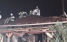 Na Přerovsku hořel večer rodinný dům, škoda je 2,5 milionu korun