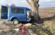 Tragická nehoda na Prostějovsku. Čelní náraz řidič nepřežil