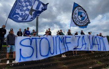 Hráči, stojíme za vámi. Fanoušci Sigmy dorazili na trénink