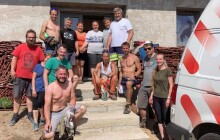 FOTO: Jižní Morava očima dobrovolníků z Olomouce. Teď je čas řemeslníků a lidí, co mají zlaté ručičky, říká Hana Pauchová