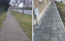 Sedm velkých oprav v městských částech. Jaké chodníky čeká předláždění?