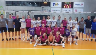 Prostějovské volejbalistky vyhrály Capri Cup v Budapešti
