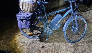 Majitele hledají. Jeho kolo leží už několik dní v lese