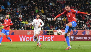 Chorý byl u čtyř z šesti gólů reprezentace