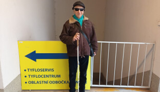 S holí jsem bojoval několik let, říká Jan Příborský. Dnes pomáhá nevidomým překonat svůj handicap