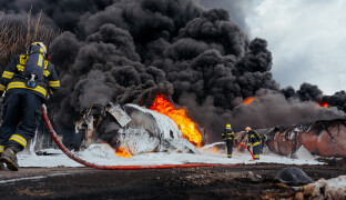 Je to ocenění práce hasičů, říká fotograf nominovaný na Czech Press Photo