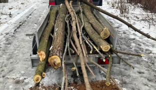 Nalezený vozík plný dřeva překvapil policisty. Muž tvrdil, že už jej takhle našel