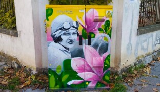 ANKETA: Motoristka má v Olomouci novou malbu. Víte, o koho jde?