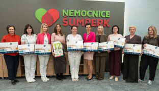 Hlídají miminka i nejmenší pacienty. V Šumperku se radují z nových monitorů dechu