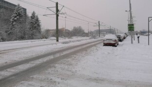 Ledovka na Olomoucku, Ředitelství silnic a dálnic varuje