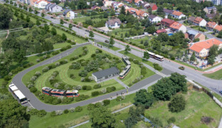 Olomouc chystá třetí etapu tramvajové trati na Povel. Stavba by mohla začít v roce 2027