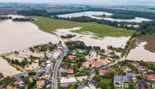 Olomouc má novou mapu záplav. Ukazuje, kam by mohla dosáhnout dvacetiletá voda