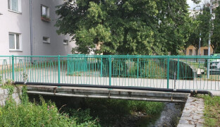 Most ve Šternberku prochází údržbou. Práce by měly skončit na konci srpna