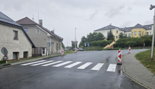 Svatoplukova ulice ve Šternberku se od pondělí uzavře, doprava pojede oklikou až do 15. srpna