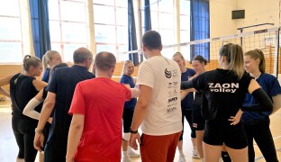 Volejbalistky Šternberka začaly letní přípravu s novým koučem a pěticí posil
