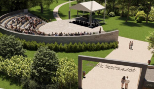 V Michalově má vyrůst amfiteátr pro 600 lidí. Město zveřejnilo vizualizace