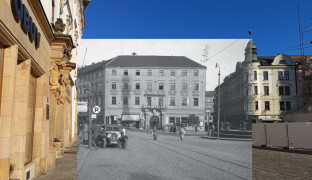 Olomouc v čase: Teď je tu prázdno, stávala tu ale socha. Poznáte místa?