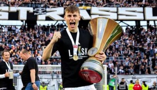 Záložník Kryštof Daněk je mistrem Rakouska