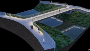 VIZUALIZACE: Jak bude vypadat nová lávka? Zahrnuje i mírnější rampy pro cyklisty