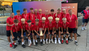 Fotbalisté Olomouckého kraje ovládli turnaj na Olympiádě dětí a mládeže