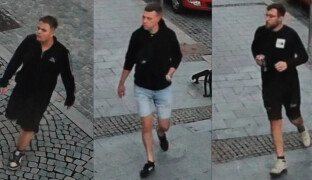 Poznáváte muže na fotkách? Pátrá po nich policie