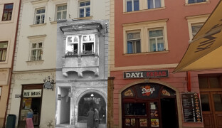 Olomouc v čase: V historických měšťanských domech jsou dnes obchody, univerzita je stejná