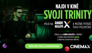 Rande naslepo v kině CINEMAX. Najděte svou filmovou polovičku