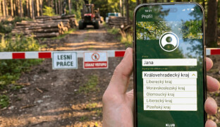Uzavírky lesních cest a další přehledněji. Lesy ČR v mobilní aplikaci nově informují o událostech v regionech